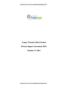 National security / Public safety / Bureau of the Public Debt / Parkersburg /  West Virginia / United States public debt / Information security / Access control / Sensitive but unclassified / Security / Computer security / Crime prevention