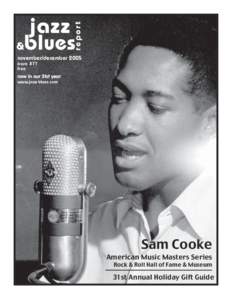 report  jazz &blues  november/december 2005
