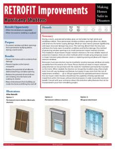 RETROFIT Improvements  Making Homes Safer in Disasters