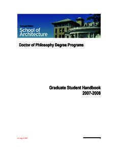 Microsoft Word - GradHandbook_PhD_081407.doc