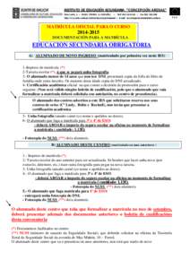 INSTITUTO DE EDUCACIÓN SECUNDARIA “CONCEPCIÓN ARENAL” Rúa Cuntis, 1 – 15403 FERROL (A CORUÑA) – Telf[removed]Fax[removed]http://www.edu.xunta.es/centros/iesconcepcionarenal – E-mail : ies.concepc