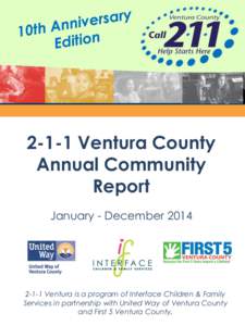 2-1-1 Ventura County 2010 Annual Community Report