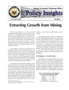 Extracting Growth from Mining