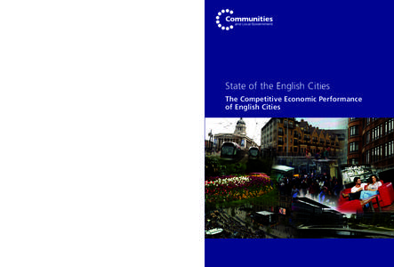 The Competitive Economic Performance of English Cities