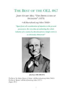 THE BEST OF THE OLL #67 JOHN STUART MILL 