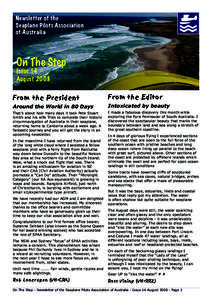 Newsletter of the Seaplane Pilots Association of Australia R