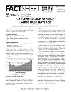 [removed]Harvesting and Storing Large Bale Haylage