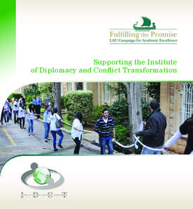 LAU Institute of Diplomacy and Conflict Tansformation Cover.indd