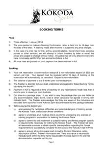 Microsoft Word[removed]Booking Terms and Conditions K