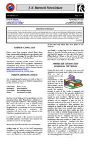    J.	
  N.	
  Burnett	
  Newsletter	
     Newsletter	
  #9	
  	
  
