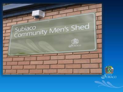 What’s Different About Our Shed? • Australia’s first inner-city men’s shed run by a local government authority • Our men’s shed was previously used as a bus shelter at the rear of a community centre in Subia