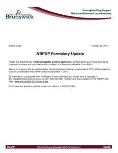 NBPDP Bulletin 820 October 26, 2011 benefit additions.xls