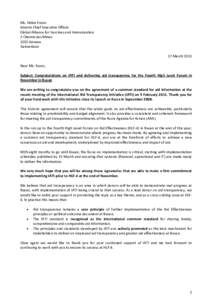 International economics / International Aid Transparency Initiative / Aid effectiveness / Accounting Technicians Ireland / Publish What You Fund / Aid / International Non-Governmental Organisations Accountability Charter / Media transparency / Transparency / International development / Development