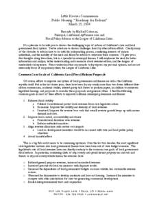 Tax / Fiscal policy / Public economics / Political economy / Economics / California Proposition 65 / Deficit reduction in the United States / Macroeconomics / Public finance / Tax reform