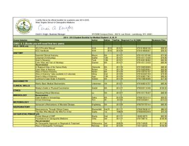 Osteopathic medicine / Osteopathy / Medical education in the United States / Manipulative therapy / Osteopathic medicine in the United States / Osteopathic manipulative medicine / West Virginia School of Osteopathic Medicine / Medicine / Health / Alternative medicine