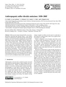 Atmos. Chem. Phys., 11, 1101–1116, 2011 www.atmos-chem-phys.netdoi:acp © Author(sCC Attribution 3.0 License.  Atmospheric