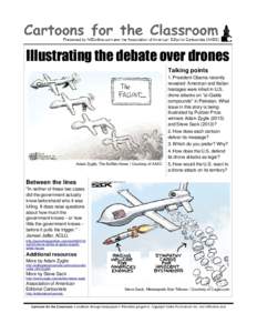 Editorial cartooning / Steve Sack / Islam / Al-Qaeda / Drone / Religion / Islamic terrorism / Islamism / Association of American Editorial Cartoonists