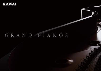 Kawai Grand Pianos brochureEnglish)