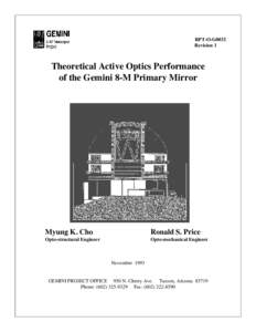 Science / Physics / Active optics / Optical aberration / Primary mirror / Ritchey–Chrétien telescope / Frits Zernike / Cassegrain reflector / Mirror / Telescopes / Optics / Telescope types