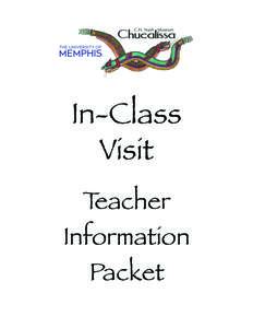 In-Class Visit Teacher Information Packet