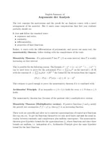Mathematical series / Real analysis / Continuous function / Series / Uniform convergence / Polynomial / Integral / Power series / Lipschitz continuity / Mathematical analysis / Mathematics / Calculus