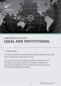 International trade / Economy / International relations / Trade blocs / 114th United States Congress / Trans-Pacific Partnership / International law / TPP / Treaty of Waitangi / Treaty / Depositary / Trans-Pacific Partnership intellectual property provisions