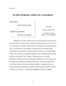 Filed[removed]IN THE SUPREME COURT OF CALIFORNIA THE PEOPLE,