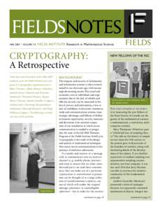 FIELDSNOTES MAY 2007 I  VOLUME 7:3