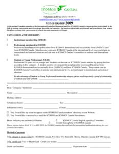 Microsoft Word - ICOMOS Adhésion-Membership 2009.doc