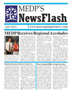 MEDP’S  NewsFlash JULY 2012