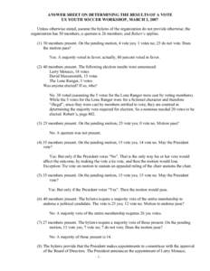 Microsoft Word - DO.S AND DON.TS IN RUNNING A MEETING, Answer Sheet - Larry Monaco[removed]doc