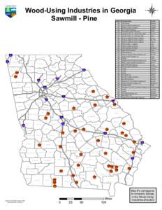 ®  Wood-Using Industries in Georgia Sawmill - Pine  §