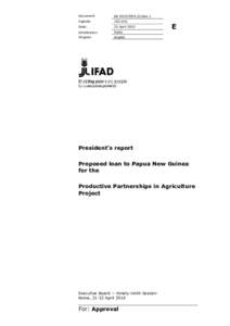 International relations / Melanesia / Papua New Guinea / Project finance / Papua / Guinea / IFAD Vietnam / International Fund for Agricultural Development / Member states of the United Nations / United Nations / Political geography