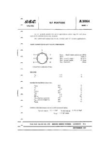 G.6.C!  A3064 R.F. PENTODE