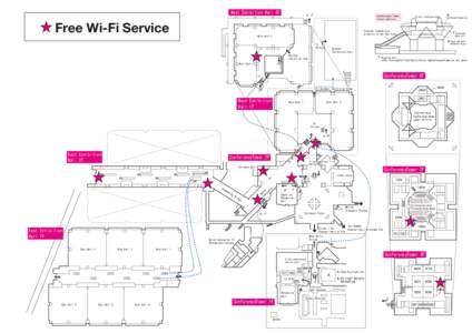 West Exhibition Hall 4F  Free Wi-Fi Service to 1F