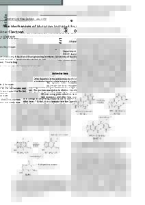 Article  Chemistry in New Zealand July 2010 The Mechanism of Mutation Initiated by One-Electron Oxidation