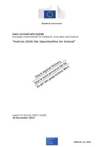 Innovation / Framework Programmes for Research and Technological Development / European Research Council / Science / Structure / Technology / Design / Science and technology in Europe / Economics