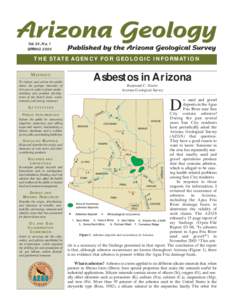 Arizona Geology - Spring 04