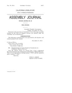 Nov. 30, 2014  ASSEMBLY JOURNAL 6837