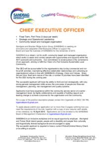    M CHIEF EXECUTIVE OFFICER