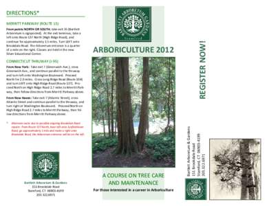 arboriculture 2012 brochure