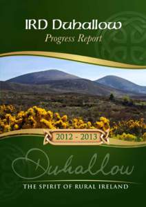 page 1  Communities in Duhallow PAGE  Chairman’s Address.................................................................................................................. 2