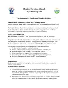 Environmental design / Land management / Community-based organizations / Landscape / Gardening / Community gardening / Garden / Rochester Community Garden / Community gardening in the United States / Urban agriculture / Community building / Landscape architecture