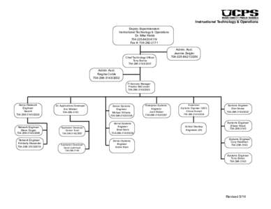 Instructional Technology & Operations Deputy Superintendent Instructional Technology & Operations Dr. Mike Webb[removed]4119 Fax #: [removed]