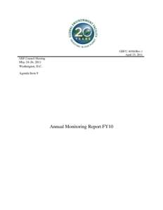 GEF/C[removed]Rev.1 April 25, 2011 GEF Council Meeting May 24-26, 2011 Washington, D.C.