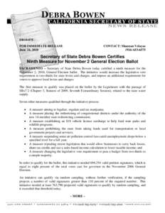 Initiative / Petitions / Politics / Democracy / Oregon Ballot Measures 47 (1996) and 50 / Oregon Ballot Measure 59 / Elections / Popular sovereignty / Direct democracy