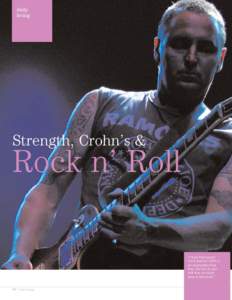 daily living Strength, Crohn’s &  Rock n’ Roll