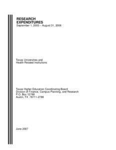 Research Expenditures[removed]
