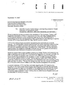 September  18, 2000 E. EDWARD  Dockets Management Branch (HFA-305)