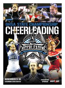 Great Cheerleading Action!  ghsa 2 | 2012 State finals w w w . G H S A . N E T